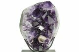 Dark Purple Amethyst Cluster - Large Points #206903-1